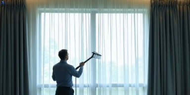 Commercial drapes cleaning service fairfield hotels offices