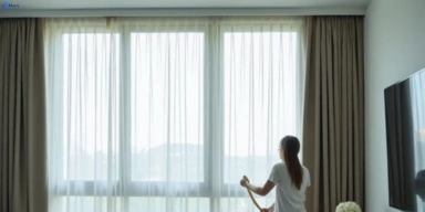 Delicate sheer drape cleaning fairfield Matty Curtain Cleaning